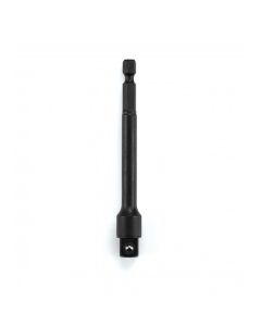 GRE14124HA image(0) - Grey Pneumatic 1/4'' Hex x 1/2'' Sq Adapter 4" Length w/ball retainer
