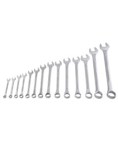 SUN9714A image(0) - SUNEX 14 Piece SAE Raised Panel Combination Wrench Set