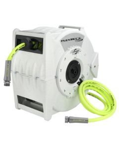 LEGL8340FZ image(0) - Legacy Manufacturing Flexzilla Pro Retractable Water Hose Reel with Levelwind Technology, 1/2" x 70'