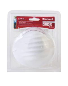 UVXRWS-54000 image(0) - Uvex Nuisance Particulate Disposable Dust Mask, 5-Pack - RWS-54000