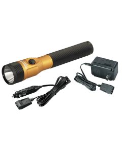 STL75642 image(0) - Streamlight Stinger LED - 120V/100V AC/12V DC PiggyBack Smart Charge - Orange