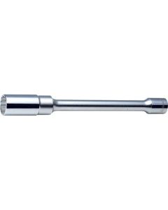 KKN3117M-125-10 image(0) - Ko-ken USA 3117M.125-10 3/8 Square Drive Extension Socket 10 mm 6 Point Length 125 mm