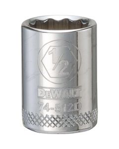 DWTDWMT74512OSP image(0) - DEWALT 001Pc 38Dr Socket-12Pt-1/2