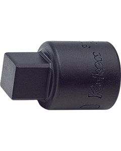 KKN3110M-12 image(0) - Ko-ken USA 3110M-12 3/8 Square Drive Bit Socket 12 mm Square Length 28 mm For Drain Plug