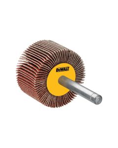 DWTDAFE1P1210 image(0) - DEWALT 3/4-Inch By 3/4-Inch By 1/4-Inch High Performance 120 Grit Flap Wheel