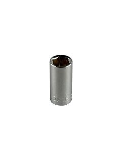 KLE65804 image(0) - Klein Tools 11/16-Inch Standard 12-Point Socket 1/2-Inch Drive