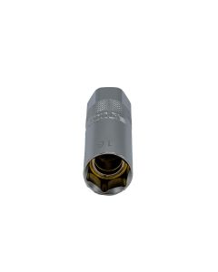 VIMMSPMTW16M image(0) - VIM Tools 16 mm Magnetic Thin Wall 6 Point Spark Plug Socket - 3/8 Inch Drive