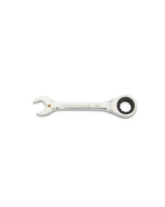 KDT86840 image(0) - GEARWRENCH 10mm 90-Tooth 12 Point Stubby Combination Ratcheting Wrench