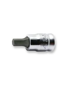 KKN2010MZ-50-6 image(0) - Ko-ken USA 2010MZ.50-6 1/4 Square Drive Bit Socket 6 mm 6 Point Length 50 mm Z-series
