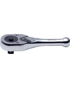 KKN3749SB image(0) - Ko-ken USA 3749SB 3/8 Square Drive Ratchet Handle 24 teeth Short Length 110 mm Push Button