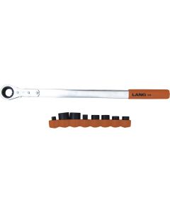 KAS5333 image(0) - Lang Tools (Kastar) 5333 - 9-Piece Fine Tooth Serpentine Belt Wrench Set