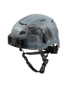 MLW48-73-1378 image(0) - Milwaukee Tool BOLT Gray Vented Safety Helmet with IMPACT ARMOR Liner (USA) - Type 2, Class C