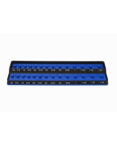 MTSPSH50S-BLU image(0) - Mechanic's Time Savers 1/2" SAE Peg Socket Holder - Blue