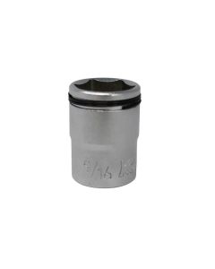 KKN3450A-9-16 image(0) - Ko-ken USA 3/8 Sq. Dr. SAE Nut Grip Chrome Socket in 9/16