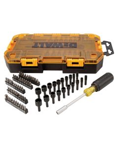 DWTDWMT73808 image(0) - DEWALT Screwdriver Bit Set With Nut Drivers, 71-Piece