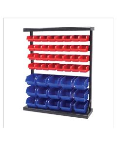WLMW5193 image(0) - Wilmar Corp. / Performance Tool Half Bulk Bin Storage Rack