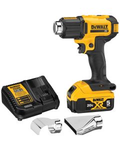 DWTDCE530P1 image(0) - DeWalt 20V MAX* Cordless Heat Gun Kit