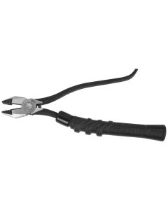 KLEM2017CSTA image(0) - Klein Tools Slim-Head Ironworker's Pliers Comfort Grip, Aggressive Knurl, 9-Inch