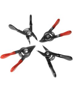 WLMW88012 image(0) - Wilmar Corp. / Performance Tool 4 Piece Mini Snap Ring Plier Set