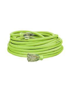 LEGFZ512830 image(0) - Legacy Manufacturing Flexzilla Pro Extension Cord, 12/3 AWG SJTW, 50', Outdoor, Lighted Plug