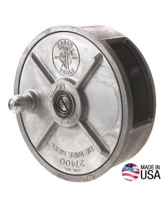 KLE27400 image(0) - Klein Tools Tie Wire Reel, Lightweight Aluminum