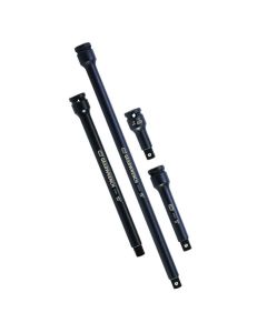 KDT84950N image(0) - GearWrench 4 Piece 1/2 Inch Drive Impact Extension Set 3 Inch, 5 Inch, 10 Inch & 15 Inch
