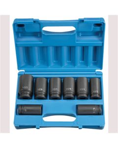 GRE8034D image(1) - Grey Pneumatic 3/4" Drive 8 Piece Deep Set