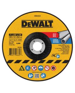 DWTDWA4534 image(0) - DEWALT T27 Metal Cut-Off Wheel, 7-Inch X .045-Inch X 7/8-Inch