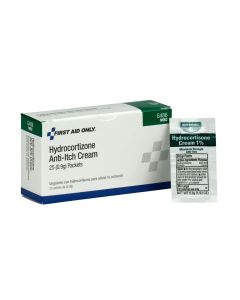 First Aid Only Hydrocortisone Cream 25/box