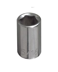 Klein Tools 11/32-Inch Standard 6-Point Socket, 1/4-Inch Drive