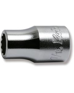 KKN4405A-7-16 image(0) - Ko-ken USA 4405A-7/16 1/2 Square Drive Socket 7/16 12 Point Length 37 mm