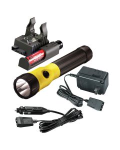 STL76182 image(0) - Streamlight PolyStinger LED - 120V/100V AC/12V DC PiggyBack - Yellow