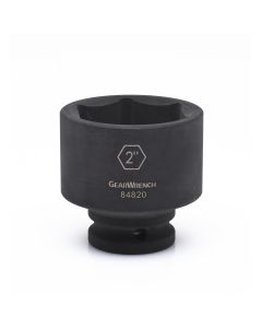 KDT84820 image(0) - GEARWRENCH 3/4 Inch Drive 6 Point Standard Impact SAE Socket 2 Inch