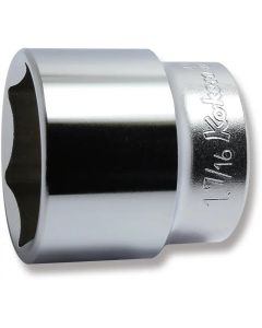KKN4400A-1-7-16 image(0) - Ko-ken USA 4400A-1.7/16 1/2 Square Drive Socket 1.7/16 6 Point Length 47 mm