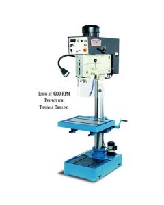 BLI1002871 image(0) - Baileigh DP-1250VS-HS - 20" EVS Inverter Driven High Speed Drill Press 2HP, 220V 1 Phase