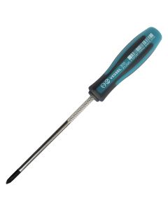 VES910P1100 image(0) - Vessel Tools No.910 MEGADORA Thin Shank Screwdriver PH1x100