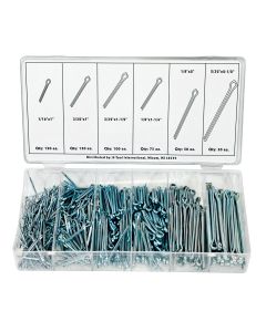 KTI00075 image(0) - K Tool International Cotter Pin Assortment - 555 Pieces