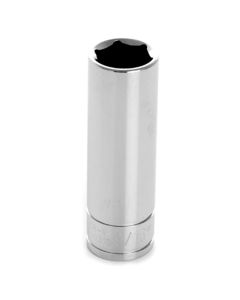 WLMW38318 image(0) - Wilmar Corp. / Performance Tool 3/8" Drive 9/16" 6pt Deep Socket