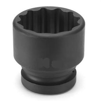 GRE41115M image(0) - Grey Pneumatic 1" Drive x 115mm Standard - 12 Point Socket