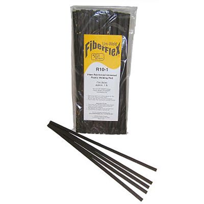 URER10-04-04-BK image(0) - Polyvance FiberFlex Ribbon, 3/8&rdquo; x 1/16&rdquo;, 1 lb., Black
