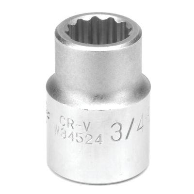 WLMW34524 image(0) - Wilmar Corp. / Performance Tool 3/4" Drive 3/4" 12pt Socket