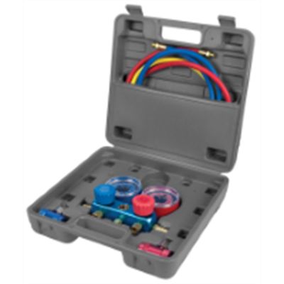 WLMW89739 image(0) - Wilmar Corp. / Performance Tool A/C Manifold Test Kit R1234YF