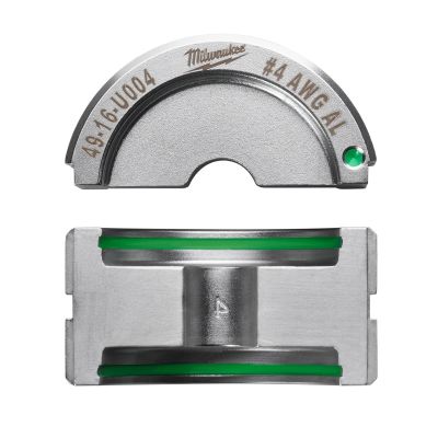 MLW49-16-U004 image(0) - Milwaukee Tool #4 Aluminum U Style Die