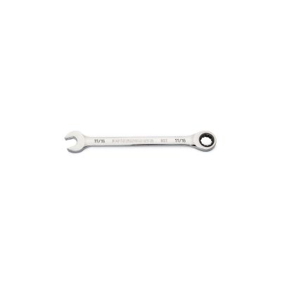 KDT86948 image(0) - GEARWRENCH 11/16 Inch 90-Tooth 12 Point Ratcheting Combination Wrench