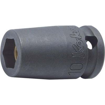 KKN13460MG-7 image(0) - Ko-ken USA 13460MG-7 3/8 Sq. Dr. Socket 7mm 6 point Length 32mm Self-Tapping screw Magnet