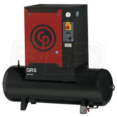 CPCQRS7.5HP3 image(0) - Chicago Pneumatic QRS 7.5 HP Air Compressor 150 PSI TRIV/3/60 TM