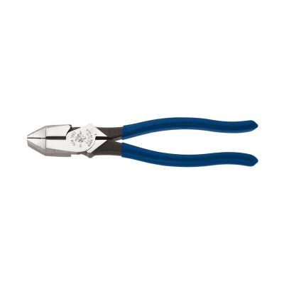 KLED213-9 image(0) - Klein Tools Lineman's Square Nose Pliers, 9-Inch