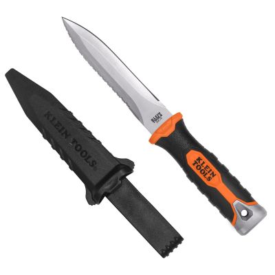 KLEDK16 image(0) - Klein Tools Double-Edged Duct Knife, 5-1/2-Inch