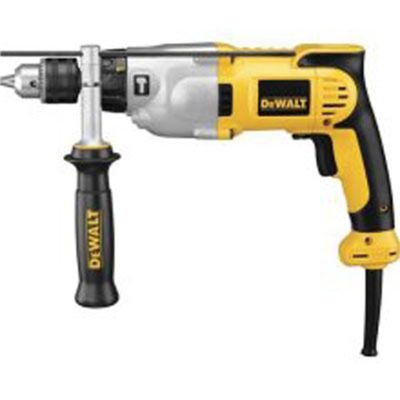 DWTDWD520K image(0) - DeWalt Hammer Drill Kit, 1/2-in., 10-amp, Pistol Grip ()
