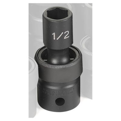 GRE2016U image(0) - Grey Pneumatic 1/2" Drive x 1/2" Standard Universal Socket